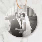 ブルーハイビスカス&スワローズフローラ結婚シャルボードズ フェイバータグ (裏面)