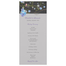 ブルーハイビスカス&スワローズフローラ結婚シャルボードズ