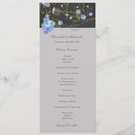 ブルーハイビスカス&スワローズフローラ結婚シャルボードズ プログラム