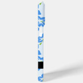 ブルーハイビスカス、ブルーフラワーズ、お名前 Case-Mate iPhoneケース (裏面 / 右)