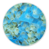 ブルーハイフランスのジゲアフローラ セラミックノブ (正面)