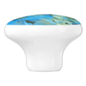 ブルーハイフランスのジゲアフローラ セラミックノブ (側面)