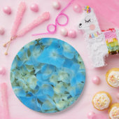 ブルーハイフランスのジゲアフローラ ペーパープレート (パーティー)