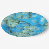 ブルーハイフランスのジゲアフローラ ペーパープレート (アングル)