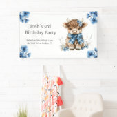 ブルーハイランドカウバースデーパーティー 横断幕 (インサイチュ)