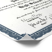 ブルーハイ縁ど/ホームスクールディプロマポスター ポスター (角)