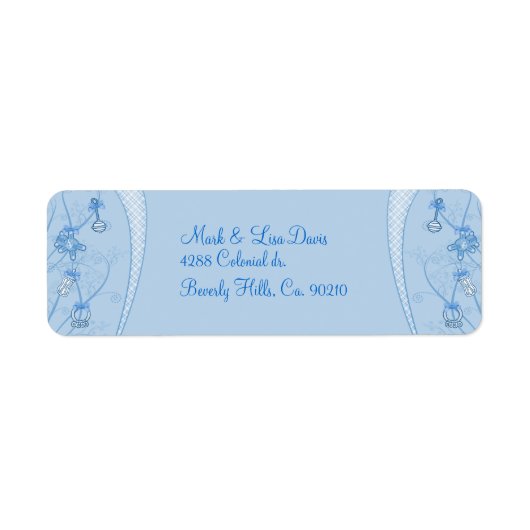 ブルーハウスの新しい追加 ラベル (正面)