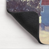 ブルーハウスアットザアンダムバイクロードモネ マウスパッド (コーナー)