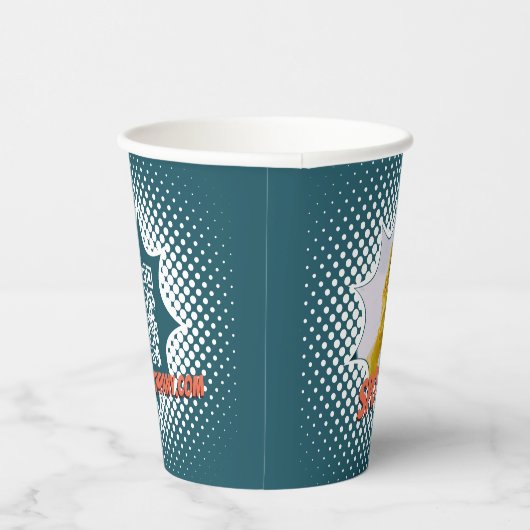 ブルーハウスクリーニングサービスプロモーション 紙コップ (右)