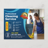 ブルーハウスクリーニングハウスキーパージャニージョナルメイド ポストカード (正面)