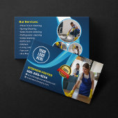 ブルーハウスクリーニングハウスキーパージャニージョナルメイド 名刺