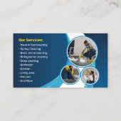 ブルーハウスクリーニングハウスキーパージャニージョナルメイド 名刺 (裏面)