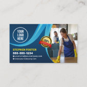 ブルーハウスクリーニングハウスキーパージャニージョナルメイド 名刺 (正面)