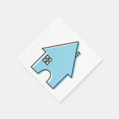 ブルーハウスナプキンス スタンダードカクテルナプキン (角)