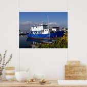 ブルーハウスボートアイルオブワイト ポスター (キッチン)