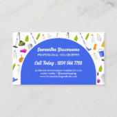 ブルーハウス清掃サービス 名刺 (裏面)