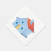 ブルーハウス スタンダードランチョンナプキン (角)