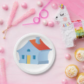 ブルーハウス ペーパープレート (パーティー)