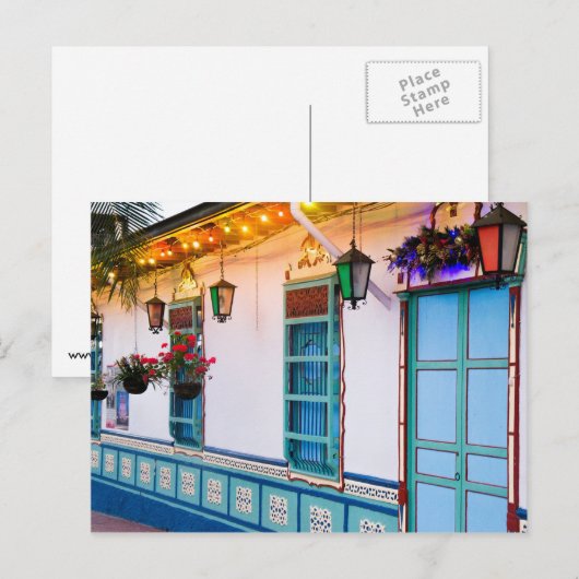 ブルーハウス ポストカード (正面/裏面)