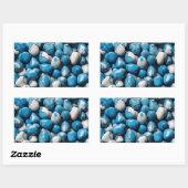 ブルーハウライト 長方形シール (シート)