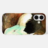 ブルーハガモパーソナライズされたの電話 Case-Mate iPhoneケース (裏面 (横))