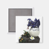 ブルーハッチドラゴン マグネット (正面/裏面)