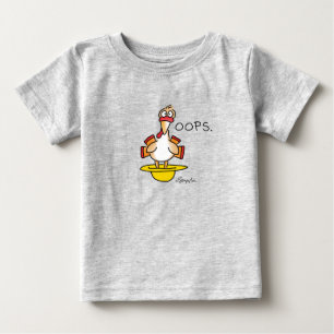 ブルーハットグリーンハットレッドハットオープスサンドラボイントン ベビーTシャツ