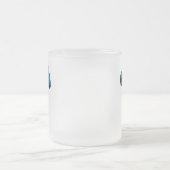 ブルーハットシェフスカル フロストグラスマグカップ (中央)