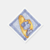 ブルーハット – 紙ナプキンス スタンダードカクテルナプキン (角)