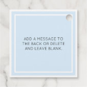 ブルーハッピーイースターバニー フェイバータグ (裏面)