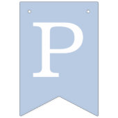 ブルーハッピーバースデー3レターネームボーイマントム バンティングフラッグ (第3の旗)