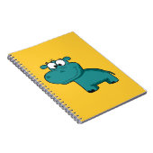 ブルーハッピーヒッポ ノートブック (右側)