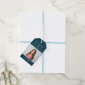 ブルーハヌカギフトラベル ギフトタグ (より糸付き)