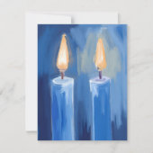 ブルーハヌッカロウソク シーズンカード (正面)