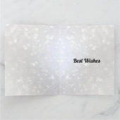 ブルーハパーソナライズされたピー103rd誕生日 カード (内部)