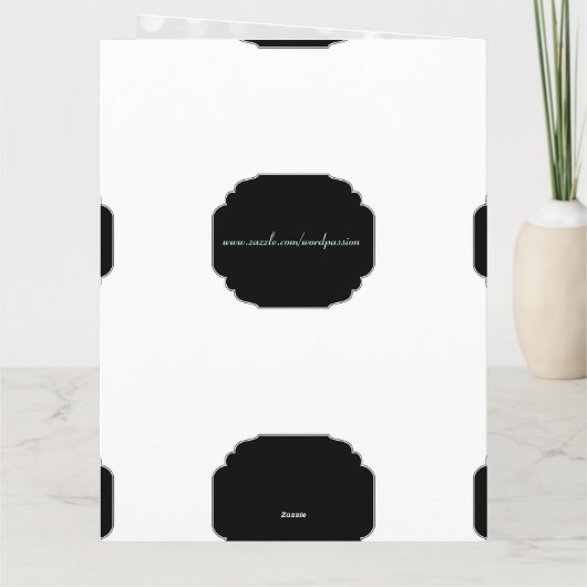 ブルーハパーソナライズされたピー103rd誕生日 カード (裏面)