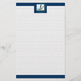 ブルーハミングバエレガントッド 便箋