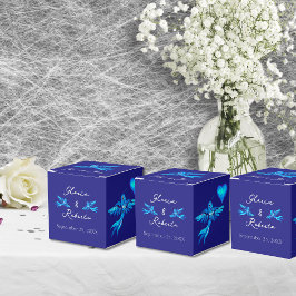 ブルーハミングバードボホメキシ結婚カン フェイバーボックス