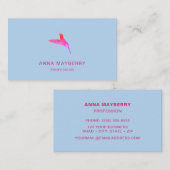 ブルーハミングバード 名刺 (正面/裏面)