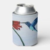 ブルーハミングバード 缶クーラー (缶正面)