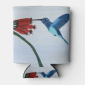 ブルーハミングバード 缶クーラー (正面)