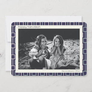 ブルーハモダンヌカー写真の世紀中頃の模様 シーズンカード