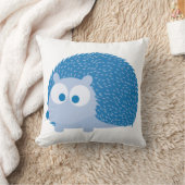 ブルーハリネズミ クッション (ブランケット)