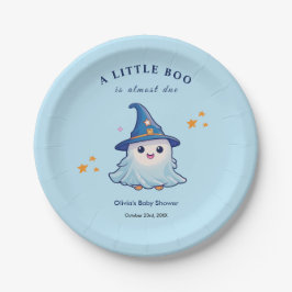 ブルーハロウィン おたんじょうび Baby Shower ペーパープレート