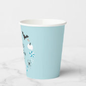 ブルーハロウィーンの生き物の誕生日パーティー 紙コップ (左)