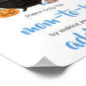 ブルーハロウィーンベビーはブルーイング封筒ステーション ポスター (角)