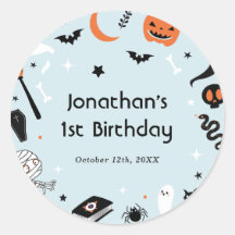 ブルーハロウィーンボーイバースデーパーティー