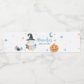 ブルーハロウィーン幽霊リトルブーボトルラベル ペットボトルラベル (シングルラベル)