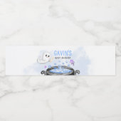 ブルーハロウィーン男の子の赤ちゃんシャワー ペットボトルラベル (シングルラベル)