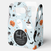 ブルーハロウィーン誕生日パーティー フェイバーボックス (オープン)